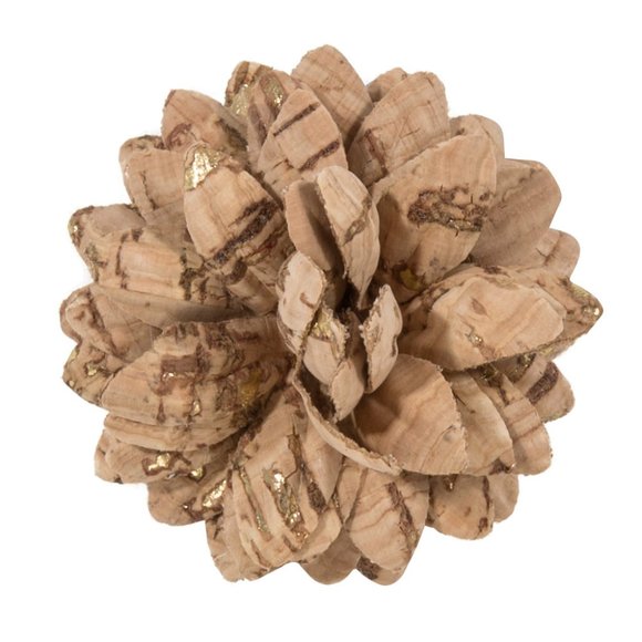 Fleur'd Pins - Cork & Gold Dahlia - Picture 1 of 2